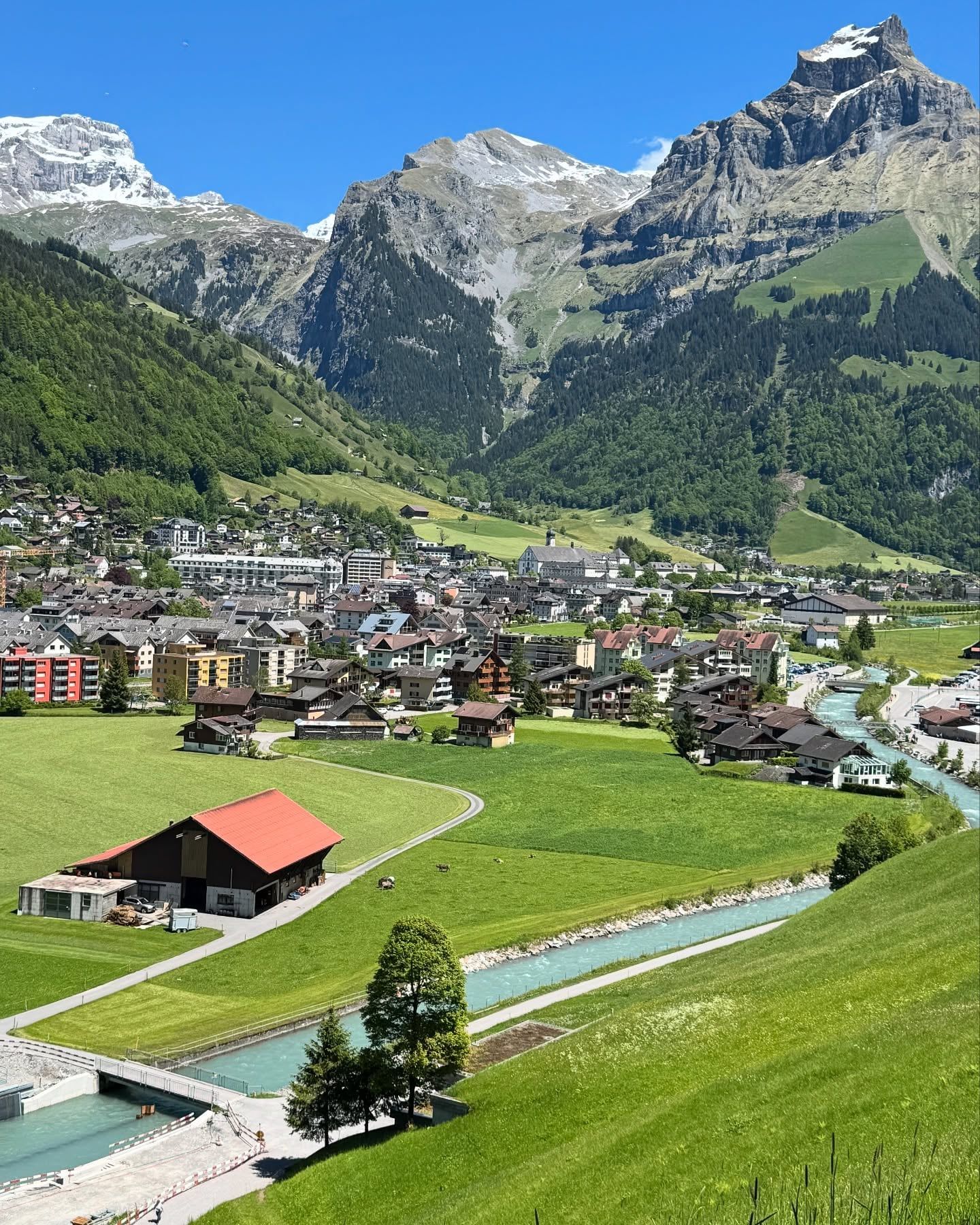 Ansicht von Mount Titlis